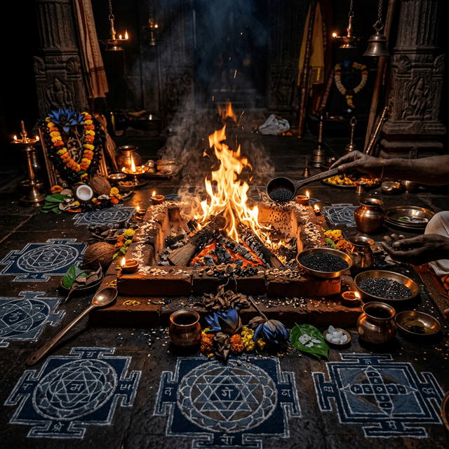 राहु–केतु शांति पूजन