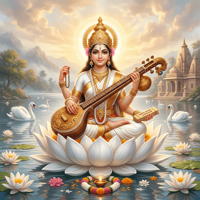 सरस्वती पूजन